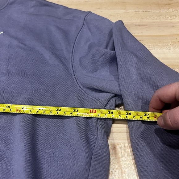 Nike Women's Dri-Fit Get Fit Cropped Graphic Crewneck Sweatshirt, Size Medium - Picture 5 of 9